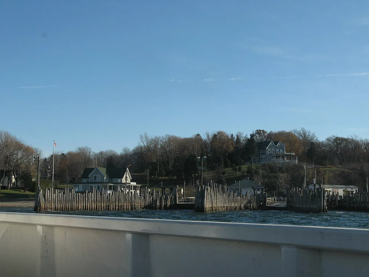 Approaching Shelter Island