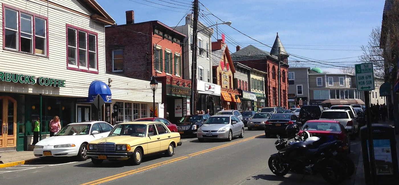 Main Street in Port Jefferson (2014)