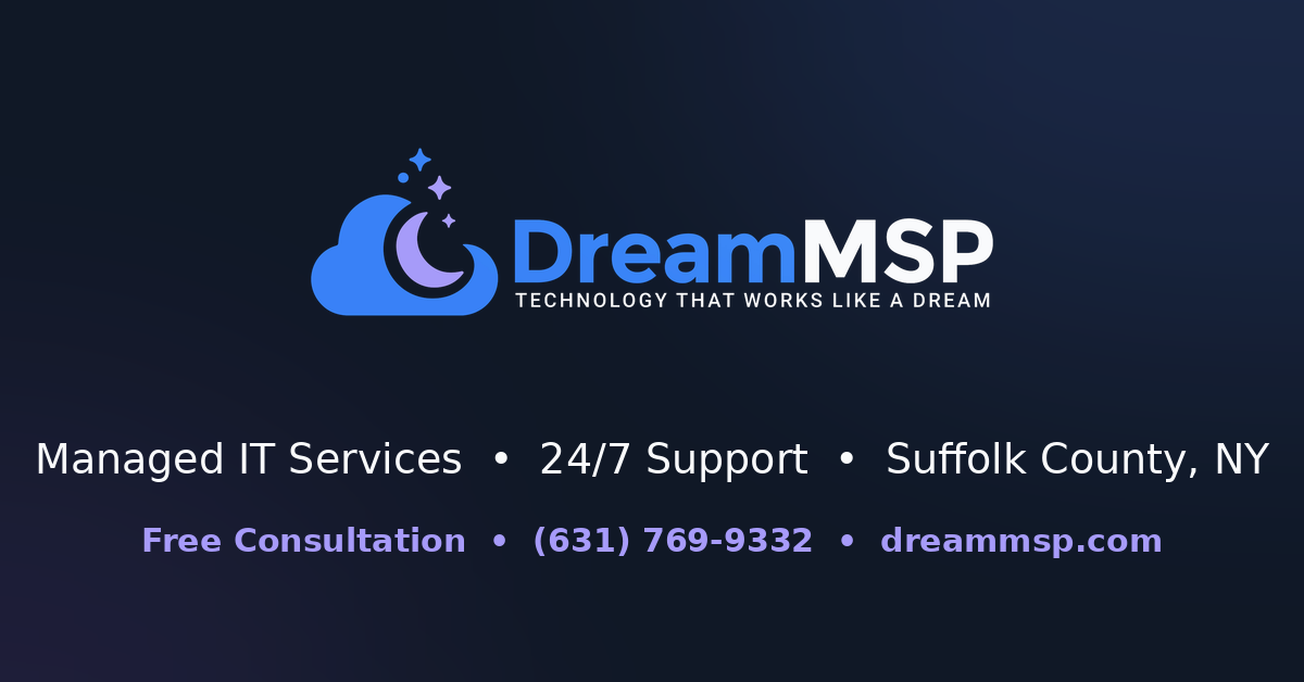 Managed IT company on Long Island focused on practical business technology support
